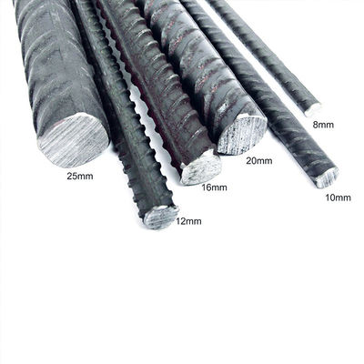 Rebar de acero de corte de patrón estándar de grado Hrb400 Astm para sitio de construcción
