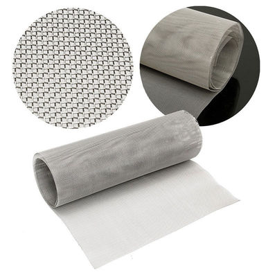 Ancho 10mm-3000mm Acido y alcalino resistente malla de alambre tejido personalizable resistencia al fuego hecha de alambre de acero inoxidable