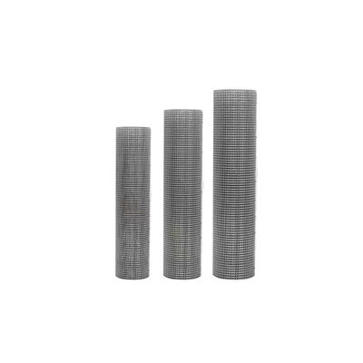 Revestimiento de zinc malla de alambre de acero soldado malla de alambre de acero galvanizado para la protección del jardín