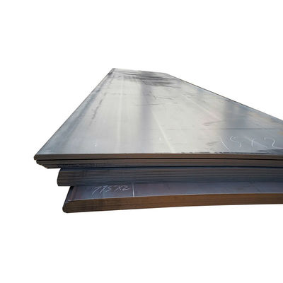 JIS DIN EN GB ASTM AISI Placa de acero al carbono sin aleación para soldadura, perforar, cortar, doblar, desenrollar 2000 mm-6000 mm de longitud