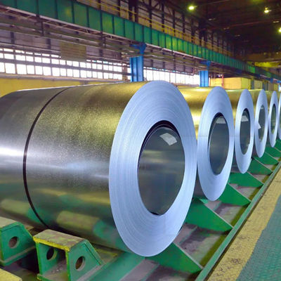 ISO9001 bobina de acero galvanizado laminado en caliente para la construcción 0,8 * 1250 mm de ancho