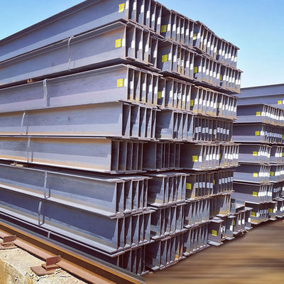 Servicio de procesamiento de corte Dimensiones de acero en forma de H Perfecto para no aleación Q235B laminado en caliente