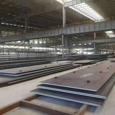 Placa de acero laminado en caliente A36 Dd11 S235jr con superficie resistente al acero al carbono según los requisitos de los clientes